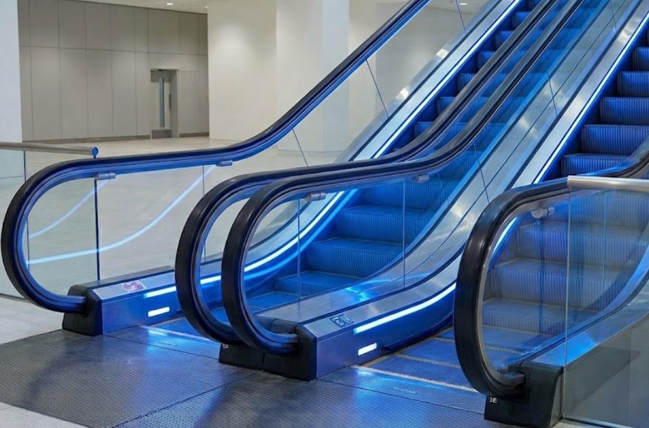 エスカレーター用除菌紫外線照射装置