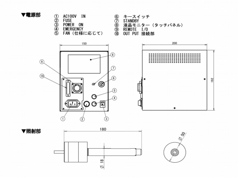 外観図